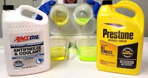 Prestone Antifreeze Mix With Any Color