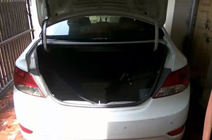 Spilled Windshield Washer Fluid in Trunk