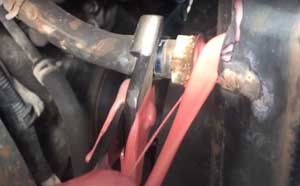 Will Transmission Fluid Spilled On Radiator Hose