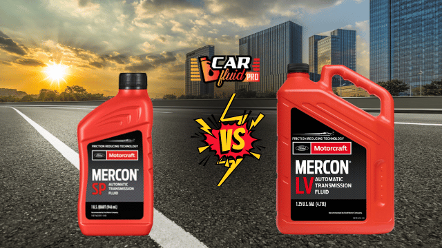 Mercon Sp Vs Lv: Which Transmission Fluid Should You Use?