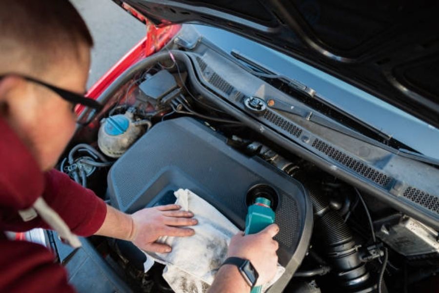 Windshield Wiper Fluid Leaking Under Car